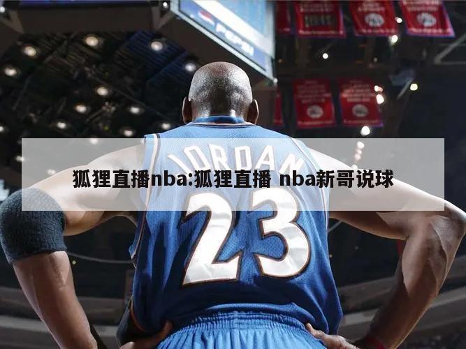 狐狸直播nba:狐狸直播 nba新哥说球